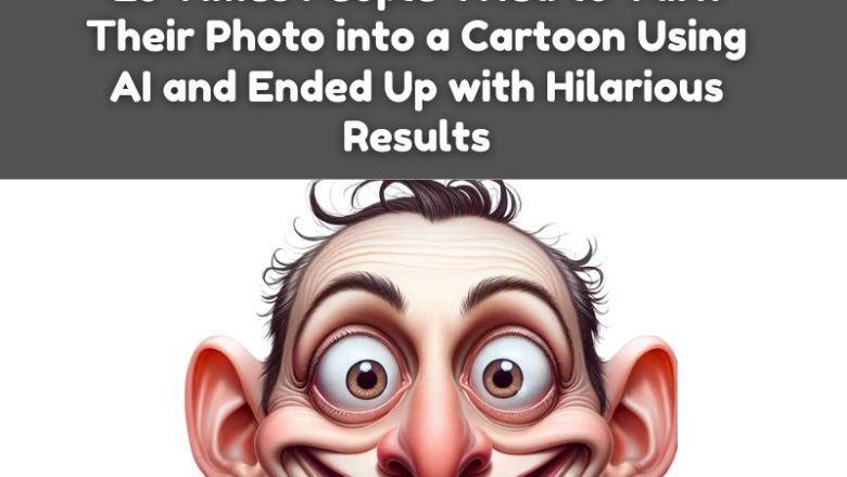 25 Times People Tried to Turn Their Photo into a Cartoon Using AI and Ended Up with Hilarious Results