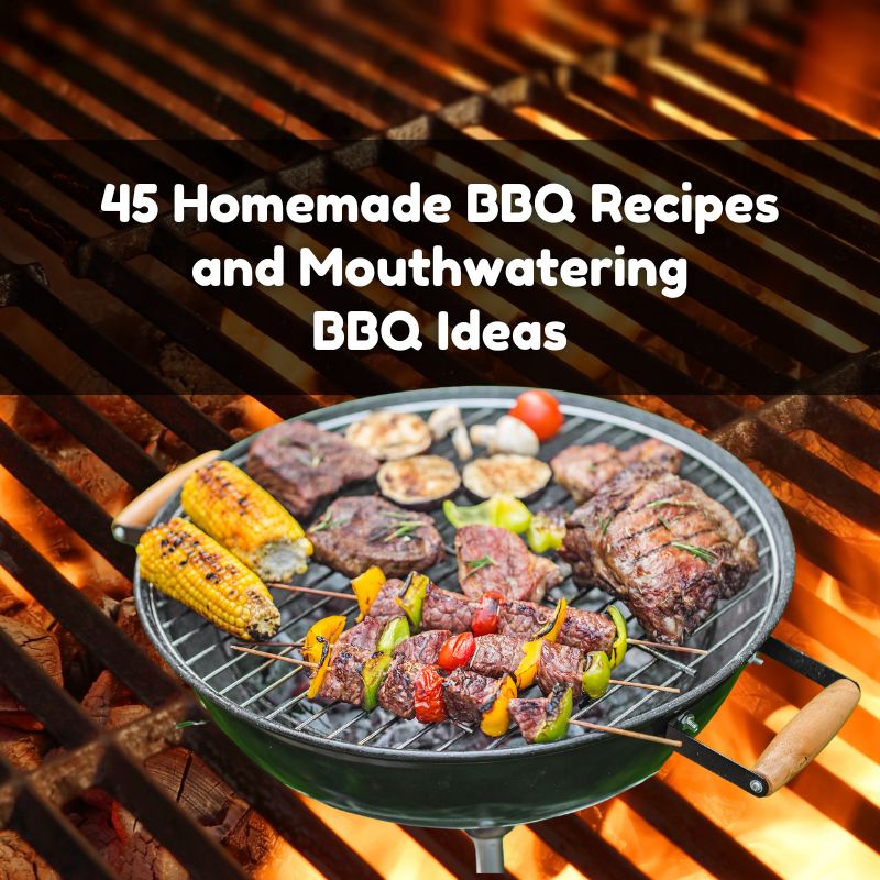 45 Homemade BBQ Recipes and Mouthwatering BBQ Ideas